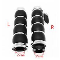 Universal 25mm/27mm Motorcycle Handlebar Hand Grips For Harley Sportster Dyna Softail VRod Chopper For Kawasaki Vulcan VN 500