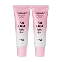 Medicube PDRN Hydrating Sun Serum, SPF 50+ PA++++, Lightweight Glow Sunscreen, 50ml (2-Pack)