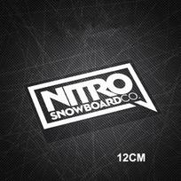 Outdoor Snowboard Waterproof Sticker Reflective Hollow Out Skiing Decal Car Motorcycle Helmet Decorative Stickers Vinyl Material