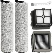 Ifloor3 Roller Brush Replacement for Tineco iFloor 3 and Floor One S3 Cordless Wet Dry Vacuum Cleaner, 2 Brush Roller, 2 HEPA Filters L