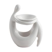 Aromatic Oil Burner Human Body Shape Ceramic Essential Oil Candle Holder Wax Melt Burner Warmer Melter Fragrance Home Decor