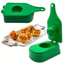 Uniform Mold Size Food Extrusion Mold Easy Clean Green Meat Tools Kitchen Tools Cooking Mold Supplies Rice-Meat Dumplings Tool