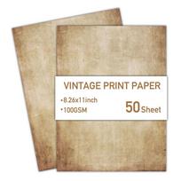 50 Sheets Classical Stationery Writing Paper Simple Pirate Scrolls  Wedding Invitation Style D