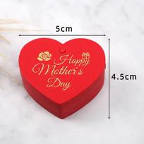 100pcs Heart Shaped Cards Mother Day Tags Hanging Decoration DIY Crafts Gift Labels White Red Paper Cake Decor Tag Mother Days 1600*900*700MM