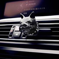 Bulldog Car Air Freshener perfume Automobile Interior Perfume Clip Fragrance Decoration Bull Dog Ornaments Car Accessories juoda