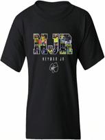 Brazil Soccer Star Football Goat Neymar Collage Youth Unisex T-Shirt S įvairiaspalvis