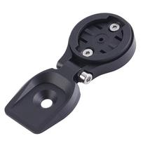 Bicycle Computer Holder Aluminum Alloy MTB Stopwatch Speedometer Support Stand Adjustable Bicycle Computer Stem Mount for Garmin