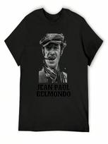 Jean Paul Belmondo T-Shirt Football T Shirt Sports Fans Plain unisex Graphic T Shirts S įvairiaspalvis