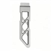 Lightweight CNC Alloy 3D Printer Scraper with Magnetic Holder, Safe and Non-Scratch Print Removal Tool for 3D Printer Build Plates Silver