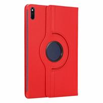 360 laipsnių besisukantis PU odinis apverčiamas stovas, skirtas MatePad 11 dėklo planšetinio kompiuterio dangtelis, skirtas Huawei MatePad 11 Case 2021 10,95 colio For Matepad 11 raudona