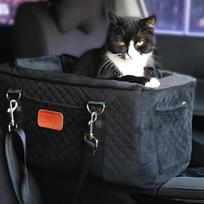 Car Central Control Kennel Four-season Universal Cat Kennel Supplies  Dog Car Mat  Pet Car Kennel 40*20*20 cm