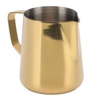 Pieno plakimo ąsotis Nerūdijančio plieno pieno ąsotis Kavos plakimo ąsotis Pieno arbatos parduotuvei, kavinei 900ML 900ML Gold