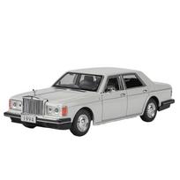 1/32 „Rolls Royce Silver Seraph“ lydinio automobilio modelis su garsu ir šviesa, atsukamas, vaikų žaislas, kolekcionuojamas daiktas, gimtadienio dovana auksas