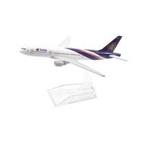 1/400 mastelis 16cm Tailando Boeing 777 lėktuvo modelis Lėktuvas Diecast metaliniai lėktuvai