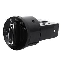 Automatinis priekinių žibintų jungiklis 18D941431 Chromuotas automobilio priekinių žibintų jutiklis ir jungiklis Caddy 2004–2011 m.