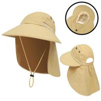 Unisex Kibiro Kepurė su Apsauga nuo Saulės, Vandeniui Atspari, Neslystanti, 10 cm Platus Kraštas, Kvėpuojanti, Apsauganti nuo UV Spindulių, Lauko Kelionėms, Žygiams, Žvejybai 55-60CM