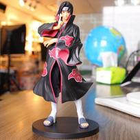23CM Anime Naruto Shippuuden Uchiha Itachi Akatsuki Organization Gi Dress Up Model Toy Gift Collection Action Figure PVC No box