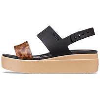 Crocs Brooklyn Tort Low Wedge 'Black Brown' Women's 207864-0C4 39-40