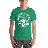 The Hick From French Lick Larry Bird Graphic Tee Unisex t-shirt S