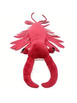 50cm Realistic Anomalocaris Stuffed Animal Plush Vibrant Red Lifelike Shrimp with Intricate Details Christmas Birthday Gifts 50cm