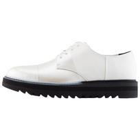 Onitsuka Tiger DERBY Casual Leather Shoes Men's White Black 1181A316-100 41.5