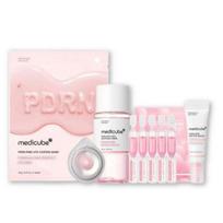 Medicube Official PDRN Glow Kit Set Korean Glass Skin Care Special Edition (Toner 50ml + Peptide Serum + Cream + Mask Set)