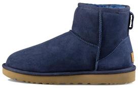 UGG Classic Mini II Batai Tamsiai Mėlyni Moteriški 1016222-NAVY 36