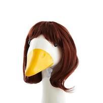 American Goose Themed Handmade Crochet Dog Wig Cap Cute Pet Party Decoration Accessories tamsiai ruda spalva