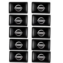 11*18MM Car 3D Epoxy Emblem Stickers Decorative Accessories For Nissan X-Trail T32 T31 Qashqai J11 J10 Tiida Teana Navara Juke