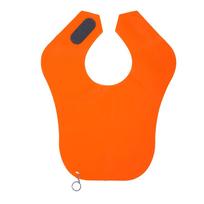 Silicone Barber Shop Haircut Neck Shawl Wrap Hair Coloring Dyeing Neck   (Orange)