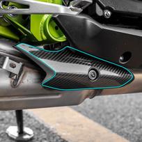 Use For KAWASAKI Z1000 Motorcycle Accessories Carbon Fiber Stickers Kits Of Bike Decoration And Protection Refit Decals