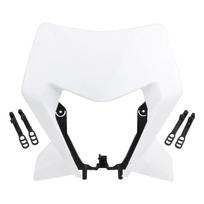 For KTM EXCF Headlight Plate Enduro Motorcycle Headlamp Mask SX XC SXF 125-500 Universal Accessories Dirt Bike Motocross Parts balta