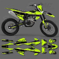 SPACE For Husqvarna TC FC TX FX FS 2016 2017 2018 TE FE 2017-2019 Custom Motorcycle Graphics Background Decal Stickers Kits