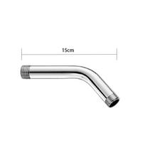 New Stainless Steel Shower Pipe Wall Mounted Silver Shower Arm Shower Arm Pipe