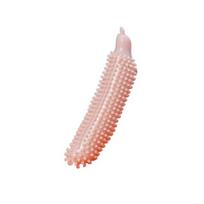 Portable Cucumber Shape Dog Teeth Grinding Stick Wear Resistant Bite Resistant Dog Biting Stick TPE Dog Chew for Dogs Puppy rožinė
