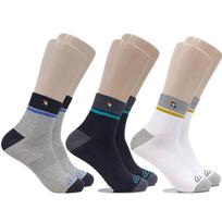 Arnold Palmer Anti-Twist Men's Casual Socks Ankle 6 Pairs SM026 SM026_6 Pairs [Mixed Colors] FREE