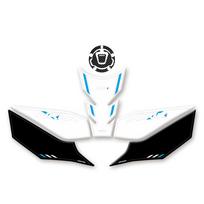 For CFMOTO 675NK Motorcycle Rubber Fuel Tank Decoration And Protection Stickers Pad Bike Colorful Decals Can Choose Style
