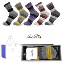 [Arnold Palmer] 5-Pair Women's Sock Gift Set LSP001 Women's Sock Gift Set LSP001_Mid-length 5-pair Set (Shopping Bag)