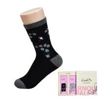 Arnold Palmer Logo Embroidered Flower Pattern Ladies' 2-Pair Set 0078xt 24cm