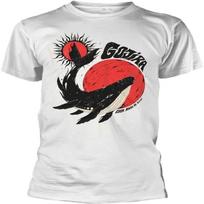 Gojira Unisex Adult Whale Sun Moon Natural T-Shirt S įvairiaspalvis