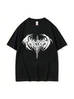 Rapper Narcissist Opium Carti Ken Carson Graphic T Shirt unisex Retro Hip Hop Punk T-Shirt Male Fashion Oversized Short Sleeve Tees S įvairiaspalvis