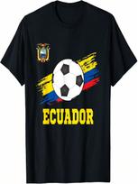 Ecuador Soccer Ecuadorian Football Ecuatoriano Futbol T-Shirt S įvairiaspalvis