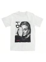 T Shirt Wounisex's Adele Tour August 2025 Printed Vintage Cotton T-Shirts Beach O Neck Harajuku Tee Shirt Casual Big Size Tops S įvairiaspalvis