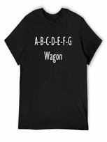 A B C D E F G Wagon T-Shirt Vintage Graphic Tee Blanks Basketball Graphic Tees unisex Clothings S įvairiaspalvis