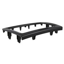 Portable Black 220 X 130 X 210Mm 2 Din Car DVD Radio Fitting Dash Panel Fascia Frame For 2009-2014 Skoda Superb juoda