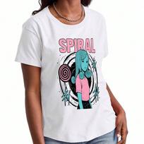 Spider Web unisex's Cotton T Shirt, Pure Cotton Premium Print, Durable, Casual Fashion, Black Spider With Red Eyes Graphic Tee, Halloween Spiderweb De S įvairiaspalvis
