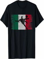Italy Soccer Italian Football Italy Futbol T-Shirt S įvairiaspalvis
