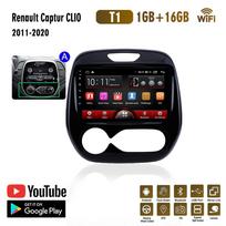 Android Auto radijas, skirtas Renault Captur CLIO Samsung QM3 2011–2020 stereo GPS navigacijos sistema 2 din DSP HU 1+16GB A