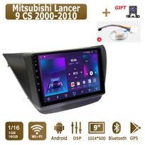 Android Carplay Car Radio For Mitsubishi Lancer 9 CS 2000-2010 Multimedia Player Head Unit Stereo GPS Navigation BT WIFI 4+64GB 1+16GB,A