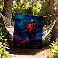 1pc Joker Outdoor Blanket - Throw Blanket, Soft , Flannel Blankets, Living Room, Travel, Camping c1209075 80x120cm